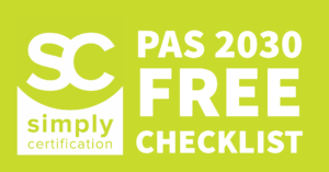 PAS 2030 Free Checklist