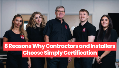 PAS 2030 and MCS certification with Simply Certification platform